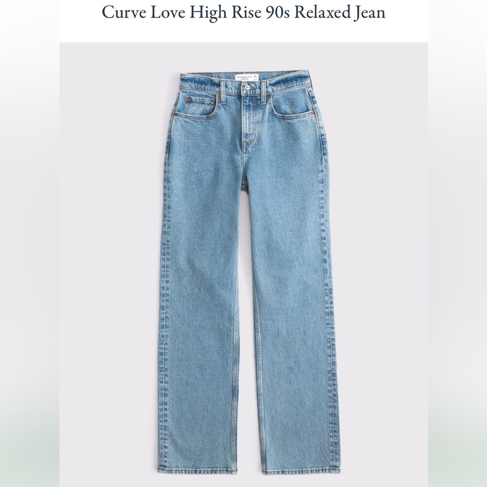 Curve Love 90s High Rise Relaxed Jean